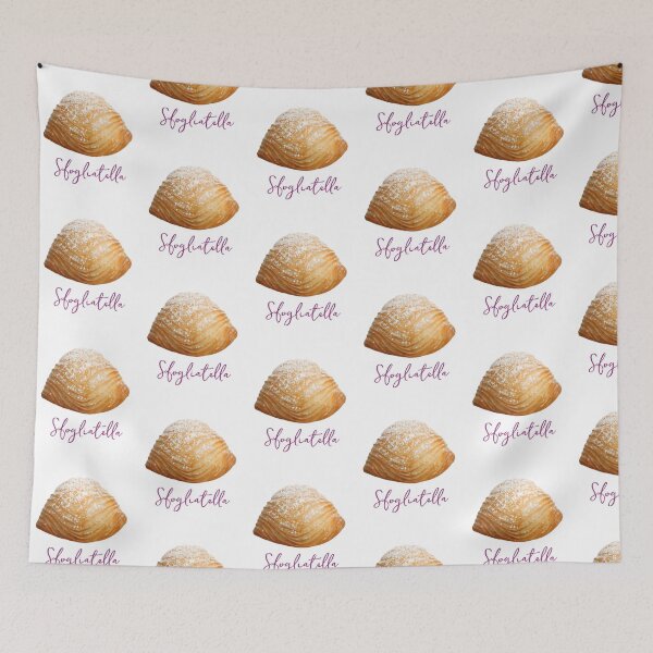 Item preview, Modern Trendy Italian Pastry  Sfogliatella  designed and sold by SOUFIANE1991.