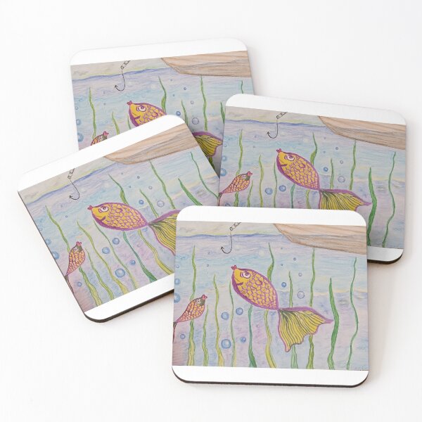 Item preview, The Golden Fish and the Secret Hook designed and sold by Cvetok.