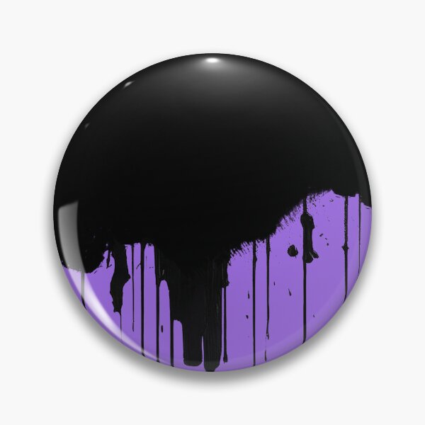 Item preview, Black Drip on Purple designed and sold by Greenbaby.