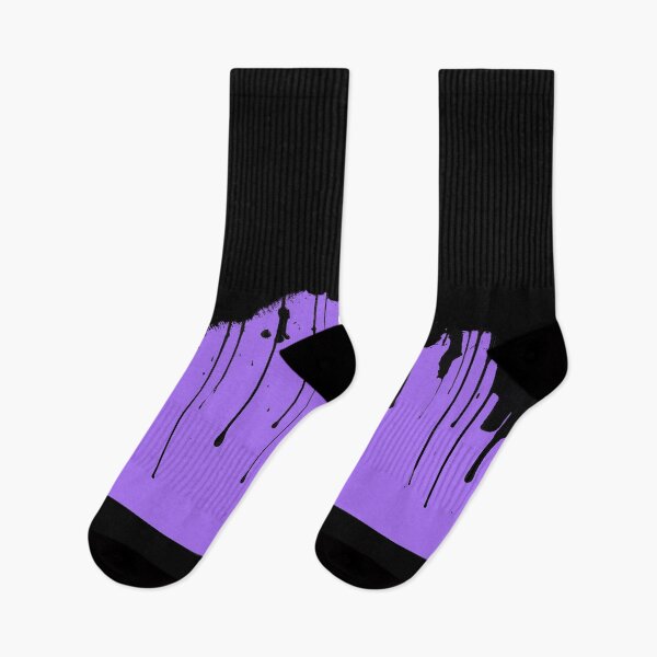 Item preview, Black Drip on Purple designed and sold by Greenbaby.