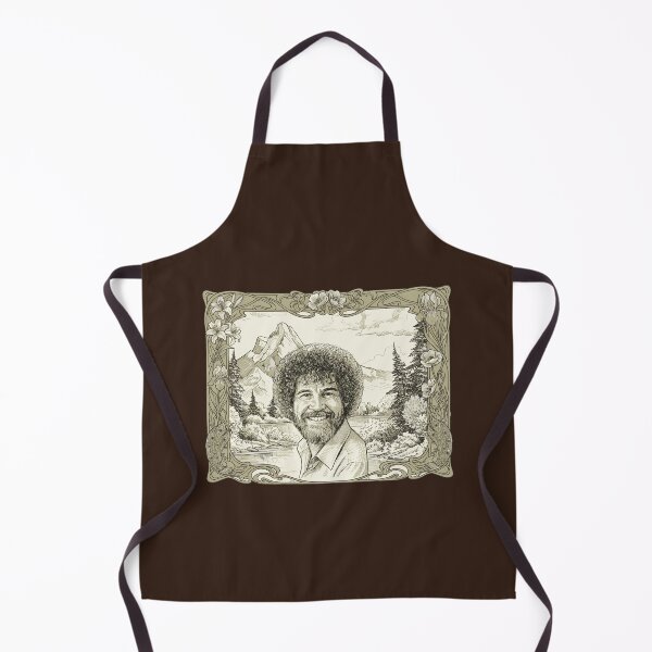 Item preview, Art Nouveau Portrait of the Happy Painter Bob Ross designed and sold by Mystikos Art.
