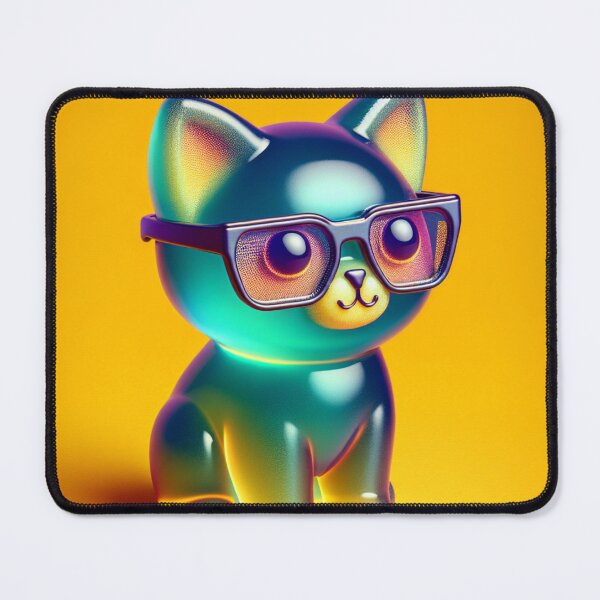 Item preview, Futuristic Cyber Gummy Cat. designed and sold by Brochamorocha.