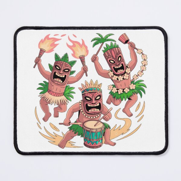 Item preview, Fire Tiki Dance Tribal Polynesian Warrior Performance designed and sold by YounexxART.