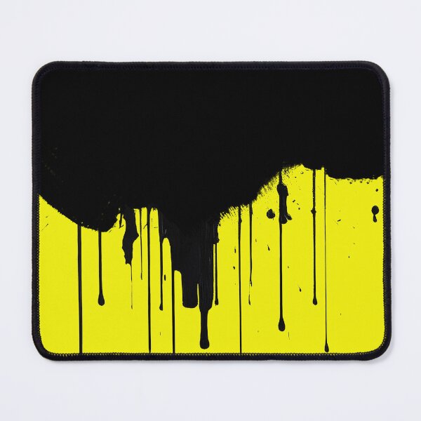 Item preview,  Black Drip on Brilliant Yellow designed and sold by Greenbaby.