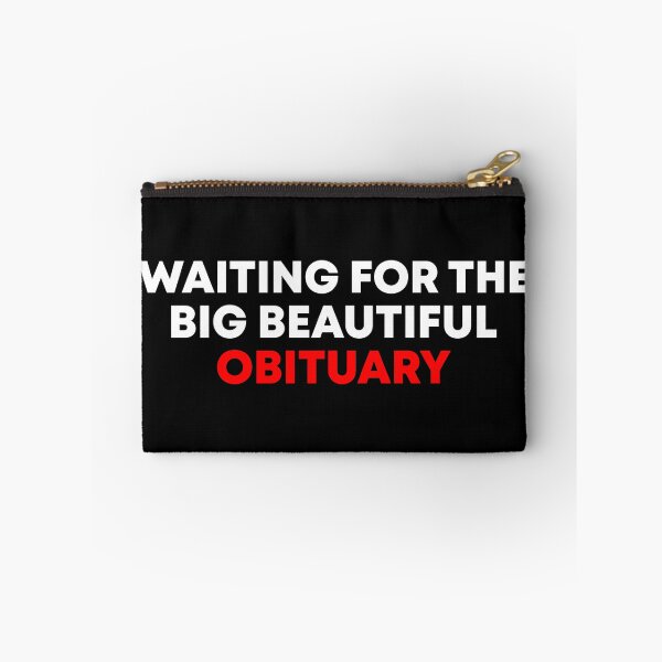 Item preview, Waiting for the Big Beautiful Obituary - Pro Democracy designed and sold by PixVib.