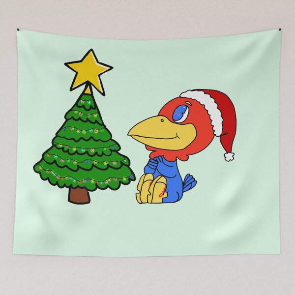 Item preview, Christmas Jay Kansas designed and sold by PomegranateHeart.