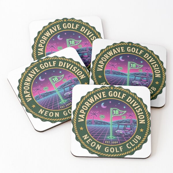 Item preview, Vaporwave Golf Dad Design – Retro 80s Father's Day Golf Division Gift designed and sold by Wear Sculpt.