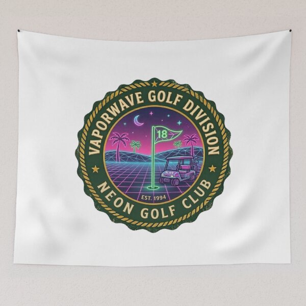 Item preview, Vaporwave Golf Dad Design – Retro 80s Father's Day Golf Division Gift designed and sold by Wear Sculpt.
