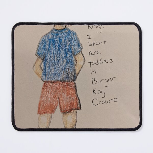Item preview, No Kings cute designed and sold by PencilFortNiko.