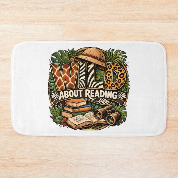 Item preview, Wild About Reading Book Animal Children's Book Teacher designed and sold by faridman.