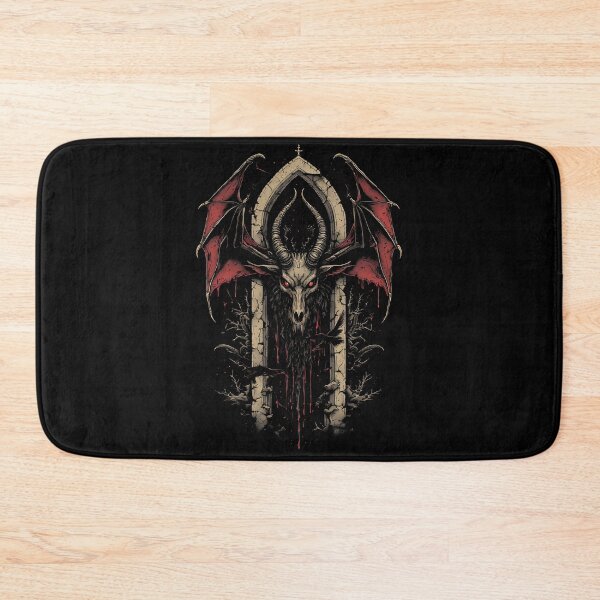 Item preview, Baphomet Goat Skull Gothic Occult Horror designed and sold by MorbidDreams.