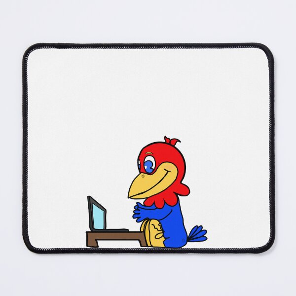 Item preview, Black laptop Baby Jay with laptop! designed and sold by PomegranateHeart.