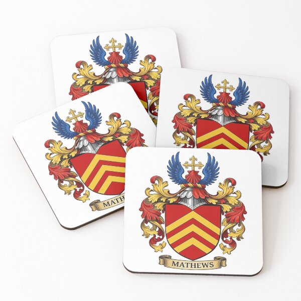 Item preview, The Mathews Family Coat of Arms  designed and sold by BagTown Clans.