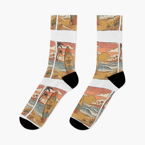 Item preview, Sunset Surf Vintage Beach  designed and sold by urbinet.