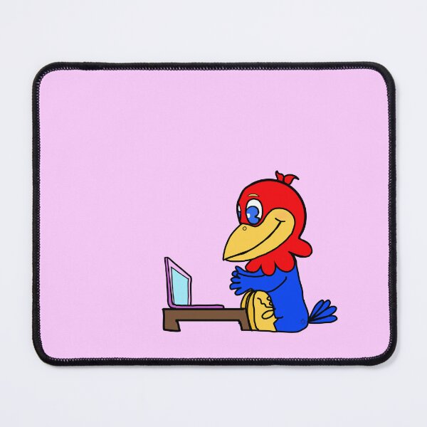 Item preview, Purple Baby Jay with laptop! designed and sold by PomegranateHeart.