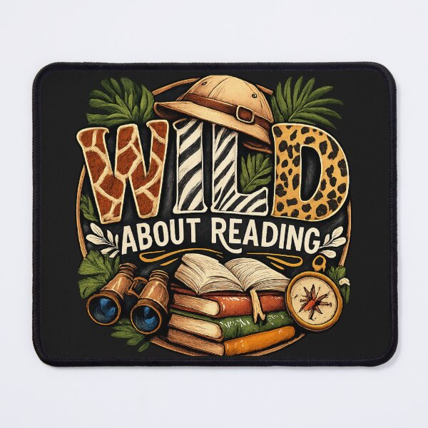 Item preview, Wild About Reading Book Animal Children's Book Teacher designed and sold by faridman.