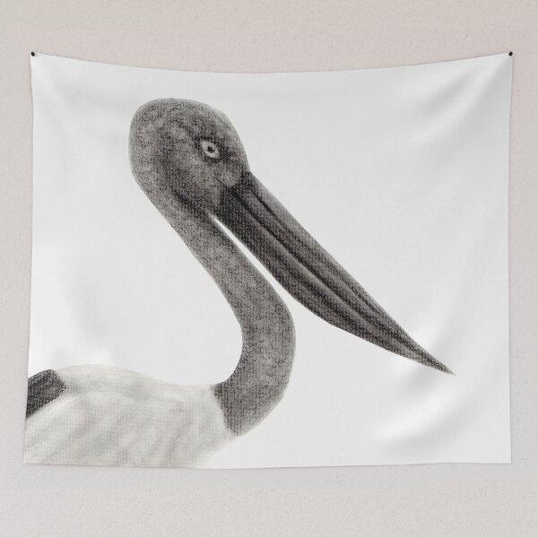 Item preview, Australian Wildlife Jabiru designed and sold by Kayla Outhred Artist .