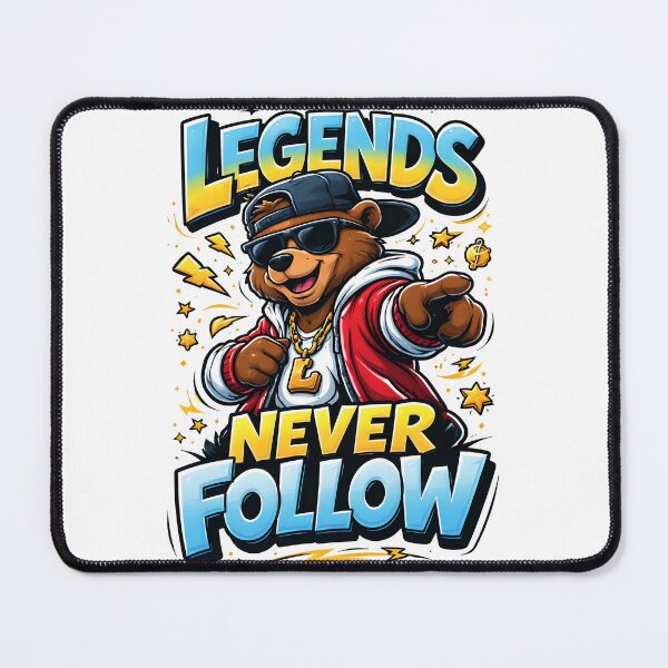 Item preview, Legends Never Follow – Street Style Alpha Motivation designed and sold by Dreamteeworks.