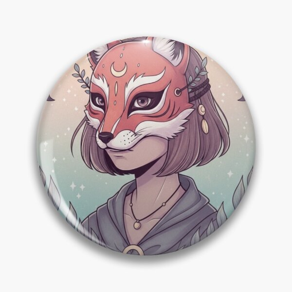 Item preview, mystical red fox woman designed and sold by saphira-art.