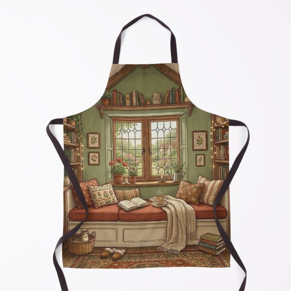 Item preview, Cozy reading nook!!! - Cozy Book Lover - A cozy reading corner - A cozy paradise for book lovers designed and sold by SoffyLee586.