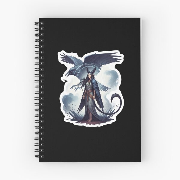 Item preview, mystical crow woman designed and sold by saphira-art.