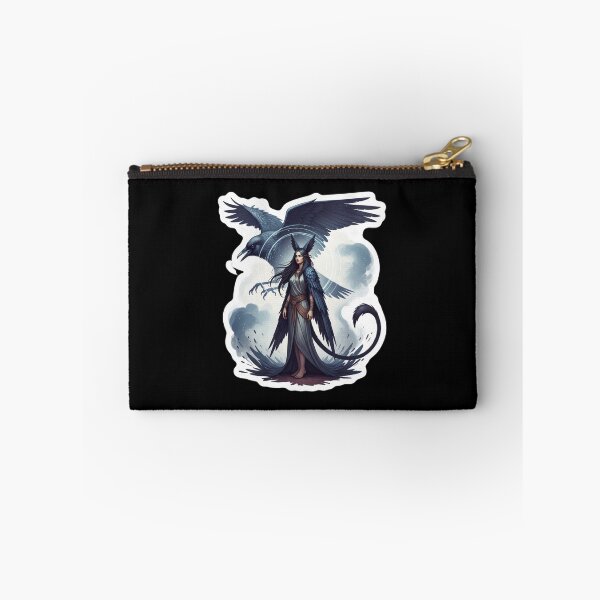 Item preview, mystical crow woman designed and sold by saphira-art.