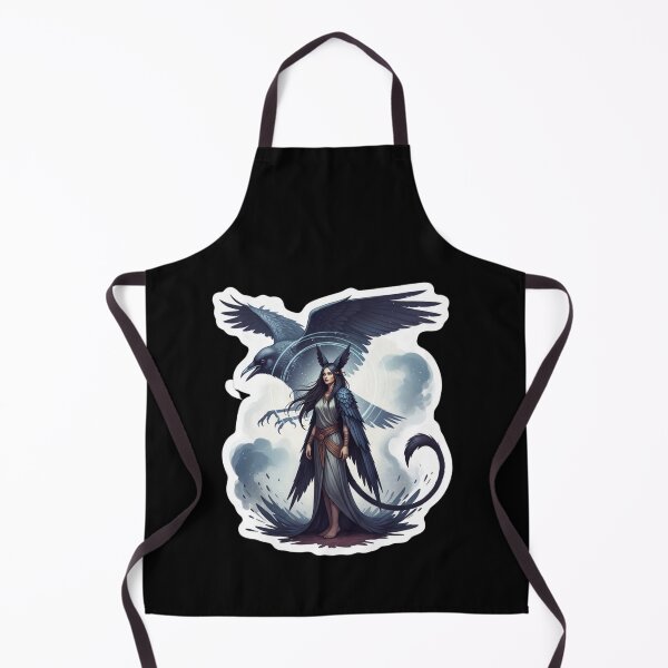Item preview, mystical crow woman designed and sold by saphira-art.