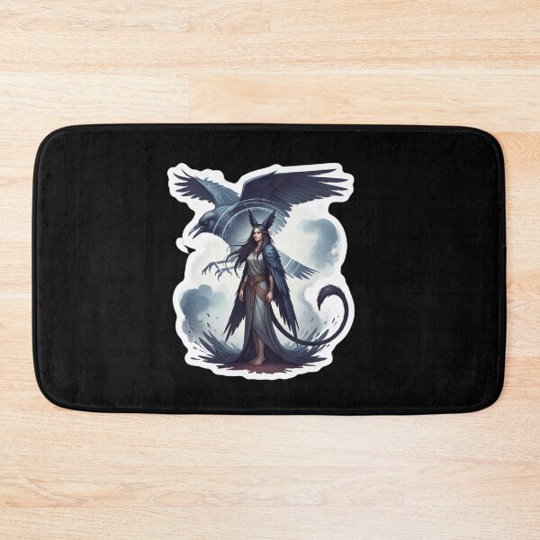 Item preview, mystical crow woman designed and sold by saphira-art.