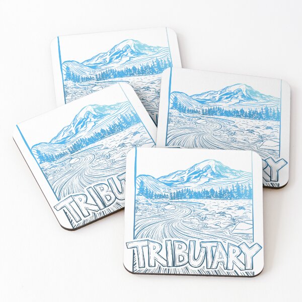 Item preview, Tributary - Glacier designed and sold by micahhaven.