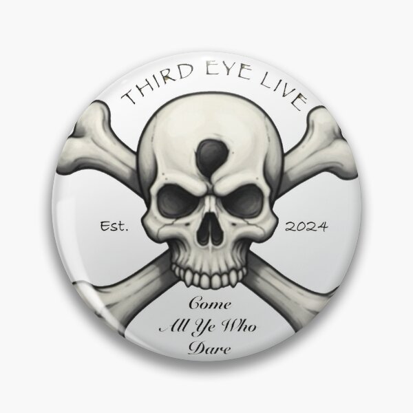 Item preview, Third Eye Live Skull Logo designed and sold by Third Eye Live.