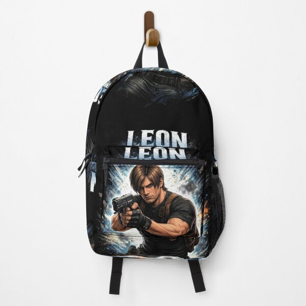 Item preview, Leon S. Kennedy Action Artwork | Resident Evil Gaming Fan Art designed and sold by Kate1art.