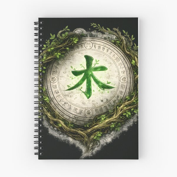 Item preview, Chinese Wood Symbol Magic Emblem designed and sold by ChineseMystical.