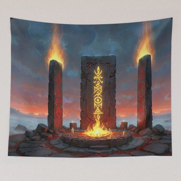 Item preview, Where the Ruins Still Breathe designed and sold by ArtfullMinds.