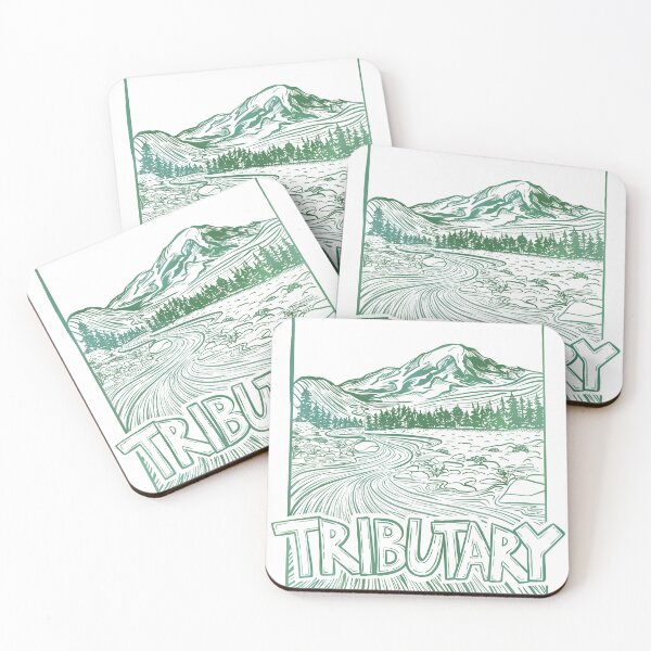 Item preview, Tributary - Evergreen designed and sold by micahhaven.