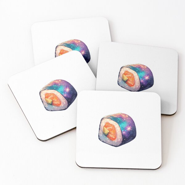 Item preview, Vibrant Cosmic Nebula Sushi Roll designed and sold by Christian Weiss.
