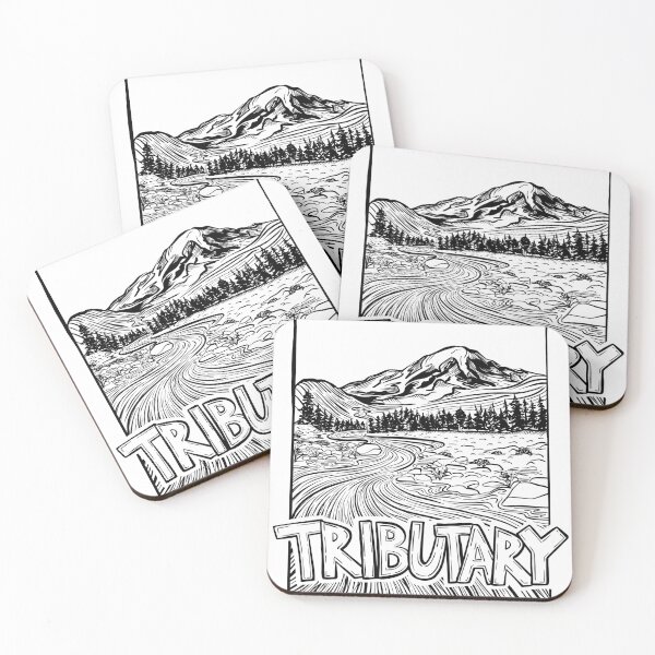 Item preview, Tributary - Black designed and sold by micahhaven.