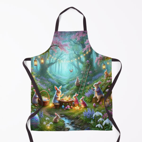 Item preview, Magical Easter Bunny Woodland Gathering designed and sold by NancyzKreations.
