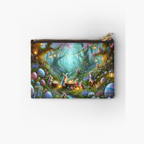 Item preview, Magical Easter Bunny Woodland Gathering designed and sold by NancyzKreations.