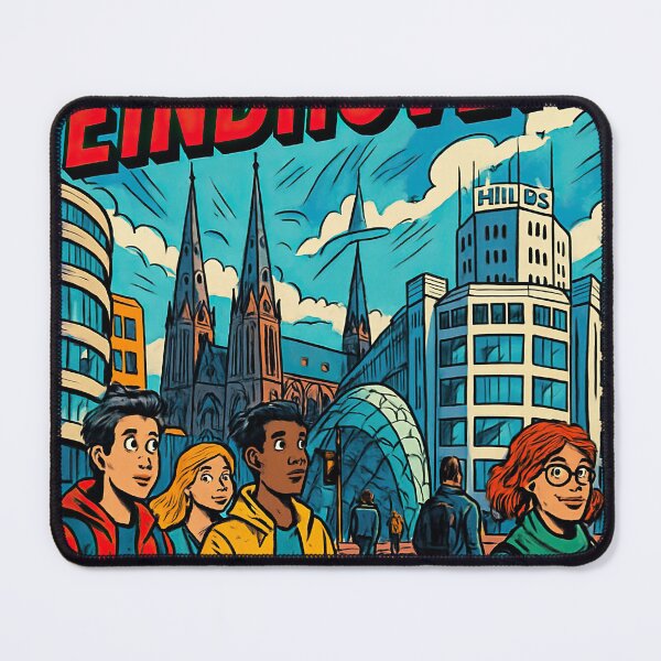 Item preview, Eindhoven, city | Comics style - Cartoon designed and sold by ComicsFactory.