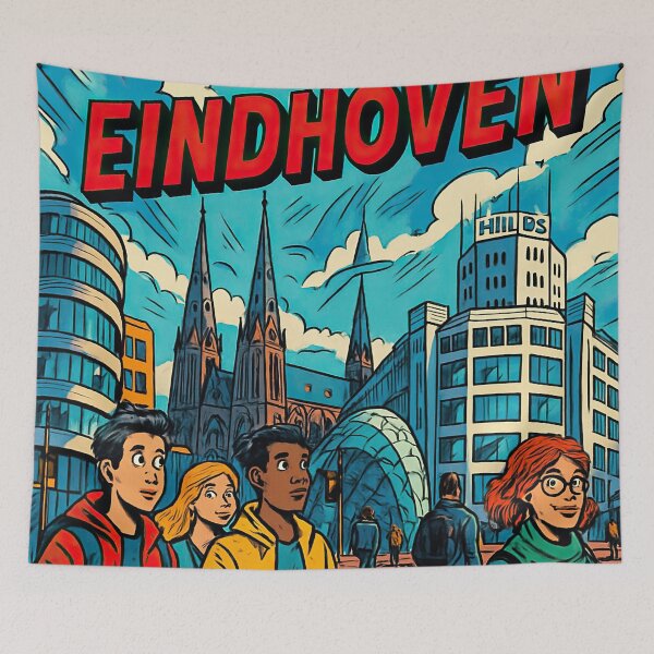 Item preview, Eindhoven, city | Comics style - Cartoon  designed and sold by ComicsFactory.
