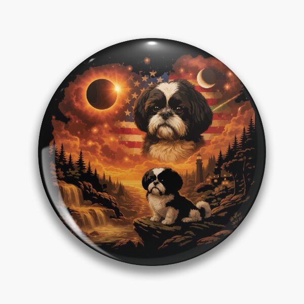 Item preview, Chihuahua Howling to The Moon Vintage 90s Retro Animal Dog designed and sold by BOUCHERIT amine.
