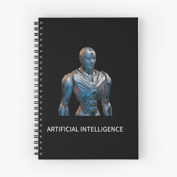 Artikelvorschau, Futuristischer KI-Humanoider Roboter – Kunst der künstlichen Intelligenz entworfen und verkauft von DraftDose.