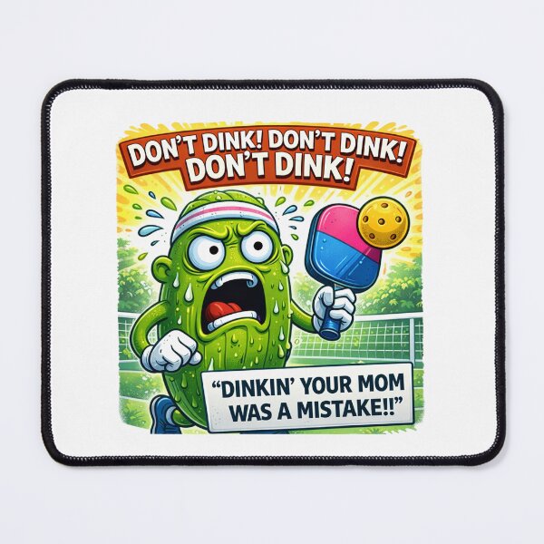 Item preview, Don’t Dink! Pickleball Panic Meme designed and sold by Krisekk.