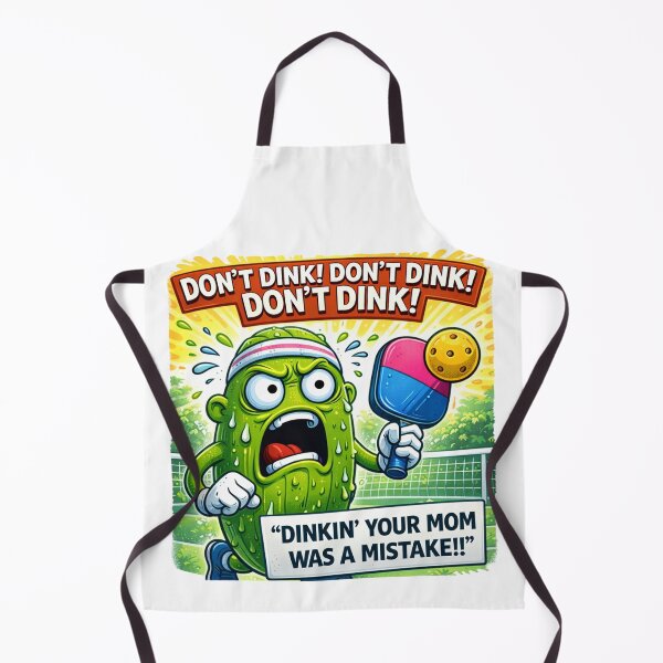 Item preview, Don’t Dink! Pickleball Panic Meme designed and sold by Krisekk.