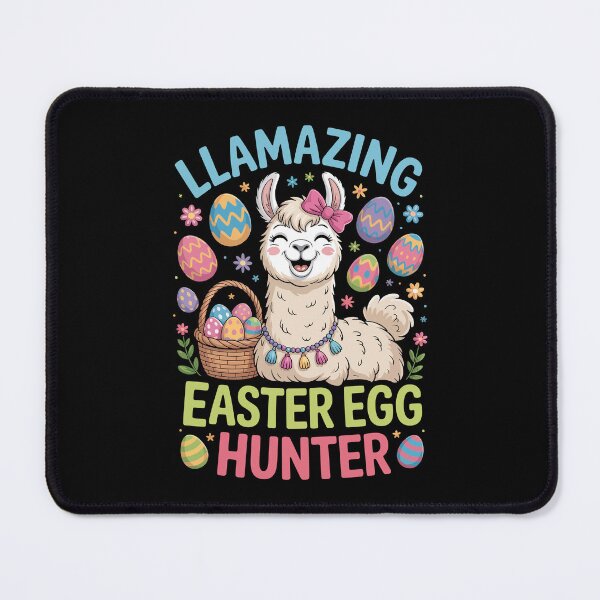 Item preview, llamazing easter egg hunter, designed and sold by jkrphoto.