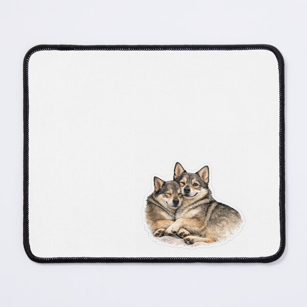 Item preview, Swedish Vallhund - Hugs designed and sold by TheVallhundStop.