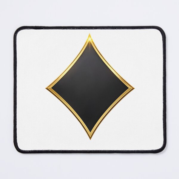 Item preview, Elegant black and gold diamond shape with modern luxury design designed and sold by Creative88Art.