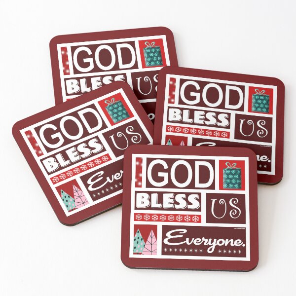 Item preview, God Bless Us Everyone designed and sold by Normbot2000.