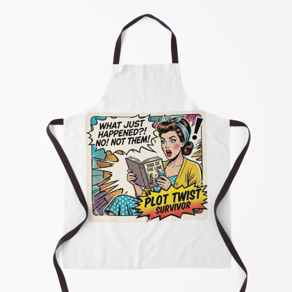 Item preview, Plot Twist Survivor – Dramatic Reader Reaction BookTok Thriller Humor Design designed and sold by SirensSageStone.