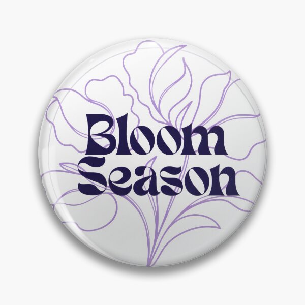Item preview, Vibrant Bloom Season logo with stylized floral design designed and sold by Creative88Art.